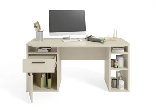 Schreibtisch- LB ca, 160x72 cm, Sand