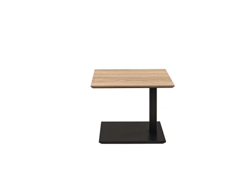Couchtisch - höhenverstellbar, LBH. ca. 55x47x47-65 cm, Wildeiche