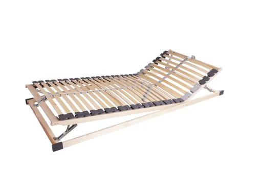Lattenrost- Liegefläche ca. 90x200 cm, Kopf-/Fuß verstellbar