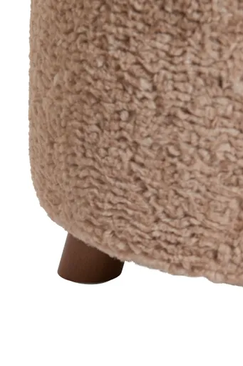 Deko-Hocker - HD ca. 40x40 cm, Beige