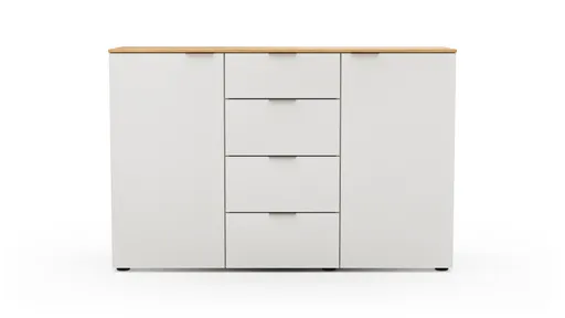 Kommode Colorado Beimöbel - BHT ca. 135x87x43 cm, Weiß