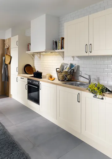 Küchenzeile 55.200 3 525, Magnolia Satin