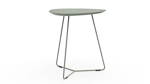 Ecktisch Fano - LBH ca. 59x50x55 cm,, Fenix, Olivgrün