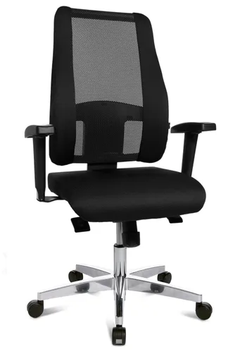 Bürodrehstuhl Sitness Lady 300 - Stoff, Schwarz