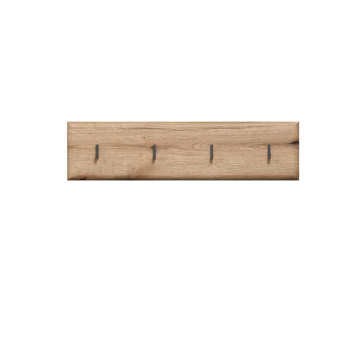Garderobenpaneel - B ca. 91 cm, Eiche Evoke Nachbildung