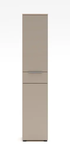 Büroschrank - B ca. 40 cm, Riva Eiche Nachbildung, Kaschmir