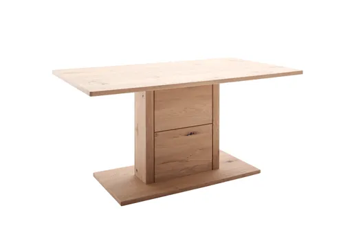 Esstisch - LB ca. 160x90 cm, Eiche Nachbildung, Eiche massiv geölt