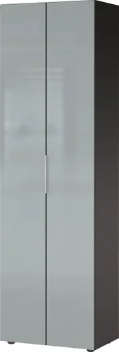 Garderobenschrank GILLIAN - B/H/T ca. 59x197x40 cm, Graphit