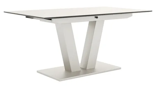 Esstisch Dinner - ausziehbar, LB ca. 160x 90 cm, HPL, Sand