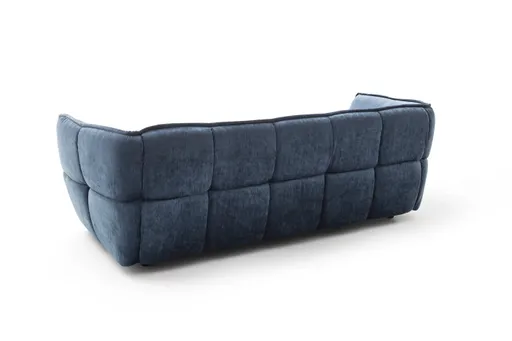 Sofa Hedda - 3-Sitzer, Stoff, Dunkelblau