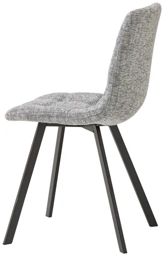 Stuhl - Stoff, Grau