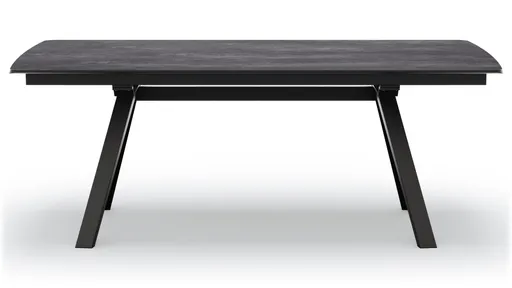Esstisch Sedana - ausziehbar, LB ca. 200x100cm, Keramik, Schiefergrau