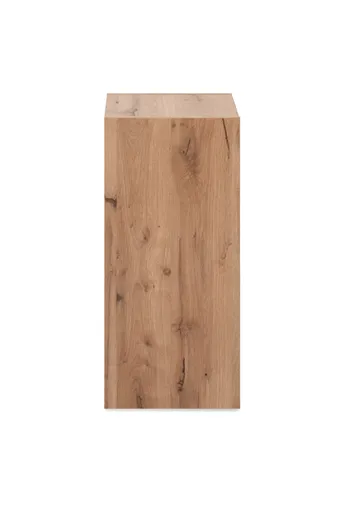 Regal - inkl. Stoffbox, B ca. 30 cm, Artisan Eiche Nachbildung, Beige