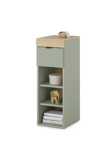 Garderobe - Schilfgrün, Artisan Eiche Nachbildung