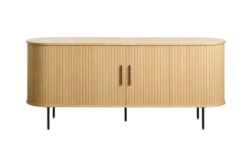 Sideboard - B ca. 180 cm, Eiche Furnier, Natur