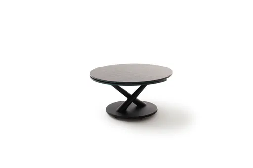 Couchtisch Spessa - LB ca. 128x80 cm, drehbar, Keramik, Anthrazit