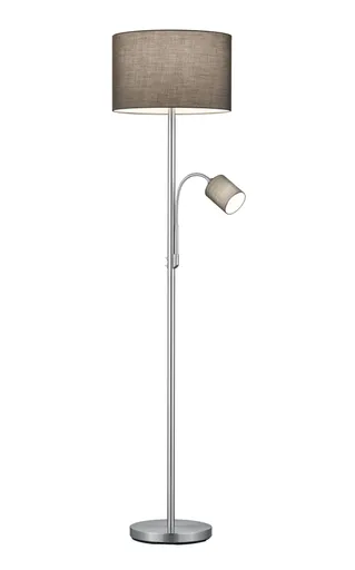 Stehleuchte - 2-flg., ca. HØ ca. 170x40 cm, Grau
