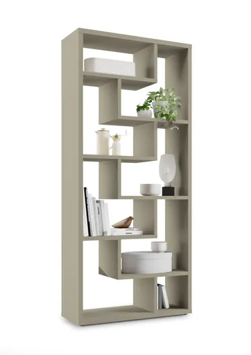 Raumteiler - B ca. 90 cm, Taupe