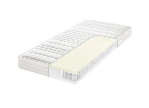 7-Zonen-Latex-Tonnentaschenfederkern-Matratze FIANN- Liegefläche ca. 100x200 cm, Mittel