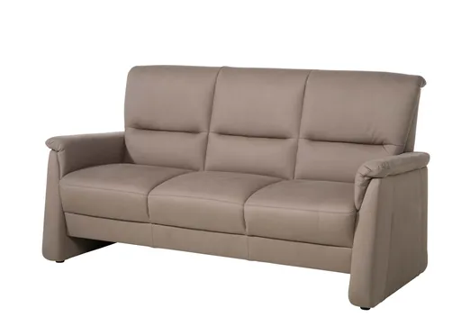 Sofa - 3-Sitzer, Stoff, Latte