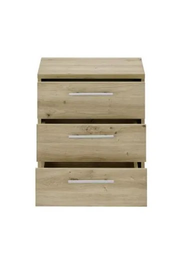 Rollcontainer - B ca. 40 cm, Artisan Eiche Nachbildung