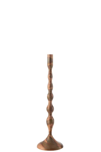 Kerzenleuchter - DH ca. 13x41,5 cm, Kupfer