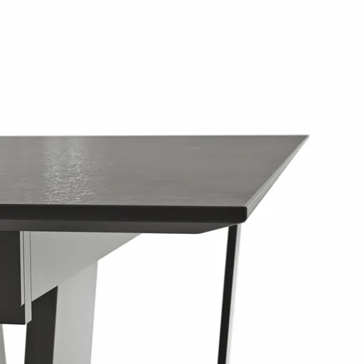 Esstisch Dinner - verlängerbar, LB ca. 180x95 cm, Kunststoff, Dunkelgrau