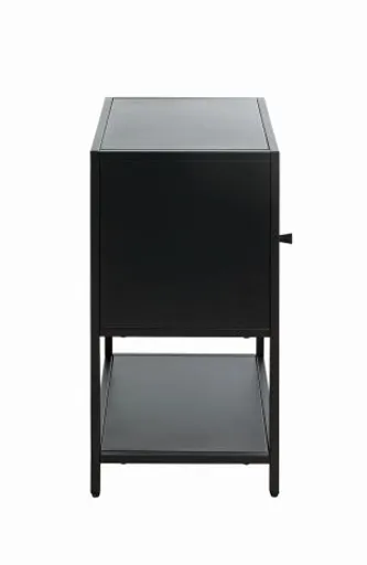 Konsolentisch - B/H/T ca. 45x60x30 cm, Schwarz