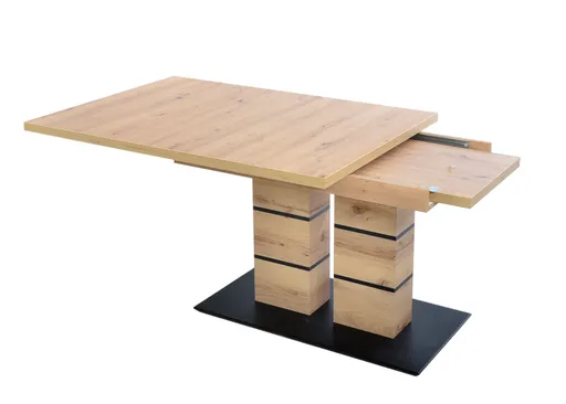 Esstisch - ausziehbar, LB 130 x 90 cm, Eiche