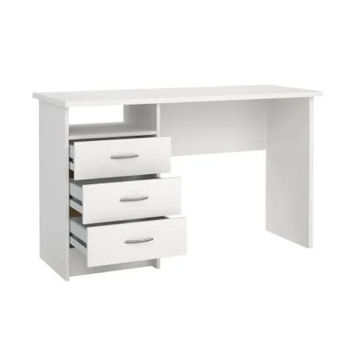Schreibtisch - LB ca. 120x48 cm, Weiß