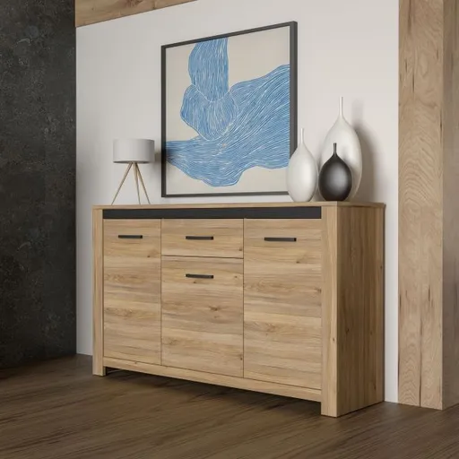 Sideboard FARES- Eiche Dekor
