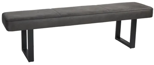 Bank - Microfaser, Anthrazit