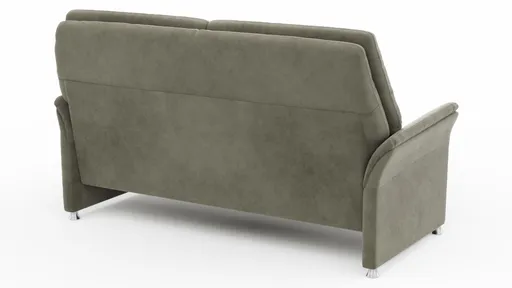 Sofa Bogota - 2,5-Sitzer, Stoff, Schlammgrün