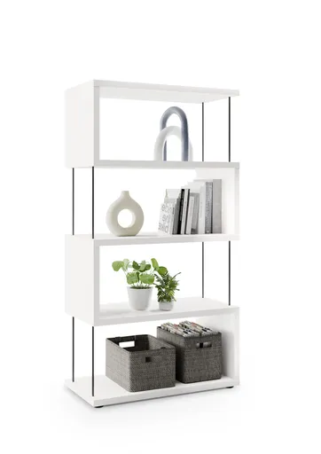 Regal - B ca. 66 cm, Weiß