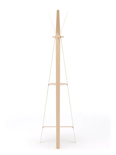Garderobenständer Signe - Lack, Beige