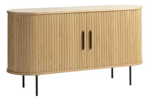 Sideboard - B ca. 140 cm, Eiche Furnier, Natur