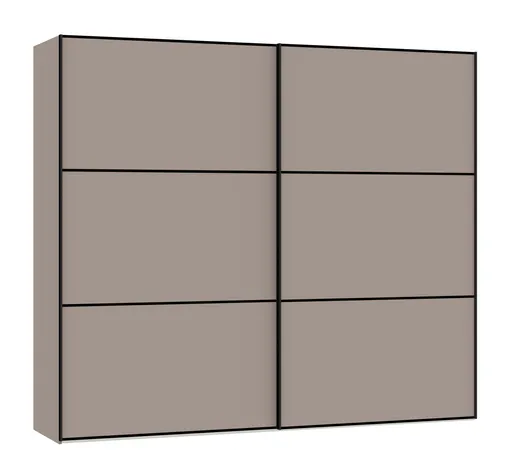 Schwebetürenschrank JOIN IT- B ca. 252 cm, Nougat