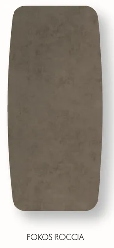 Esstisch Iseo - LB ca. 140x80 cm, ausziehbar, Keramik, Grau