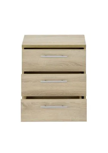 Rollcontainer - B ca. 40 cm, Sonoma Eiche Nachbildung