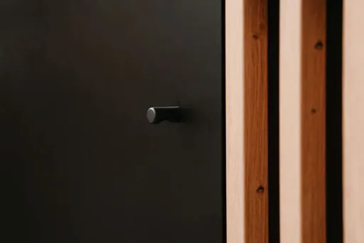 Kommode - B ca. 118 cm, Schwarz, Artisan Eiche Nachbildung