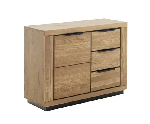Kommode - B ca. 107 cm, Wildeiche massiv geölt