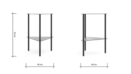 Ecksofa PAYTON - Ecke links, 2-Sitzer, Stoff, Senfgelb