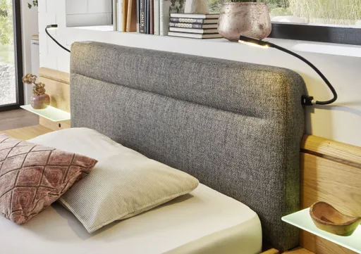 Schlafzimmer - Wildeiche, Lack, Sand