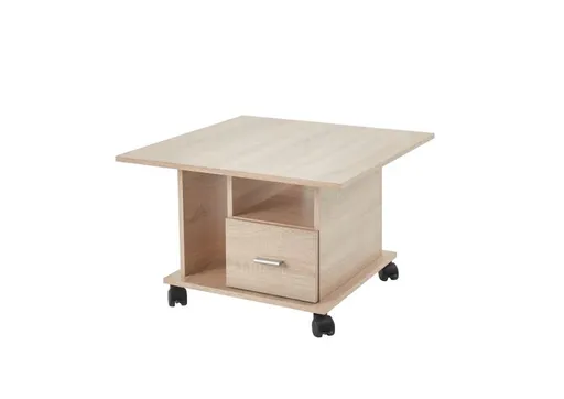 Couchtisch - B/H/T ca. 70x45x70 cm, Eiche Dekor