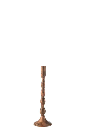 Kerzenleuchter - DH ca. 10,5x33 cm, Kupfer