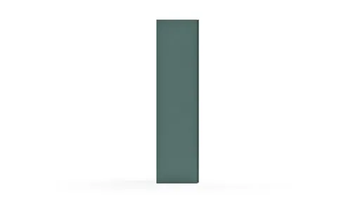 Drehtürenschrank Loretto - B ca. 280 cm, Lack matt, Salbeigrün