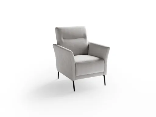 Sessel - Stoff, Silbergrau