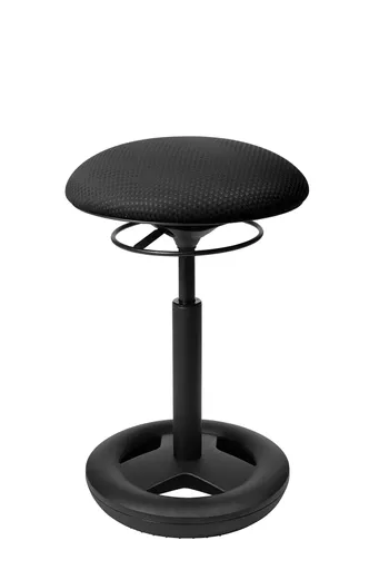 Bürodrehhocker Sitness Creative 900 - Stoff, Schwarz