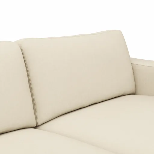 Megasofa Juni Lounge - B ca. 252 cm, Stoff, Offwhite