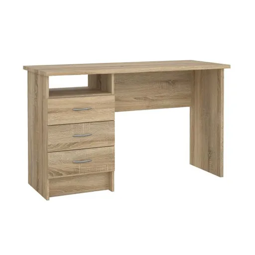 Schreibtisch - LB ca. 120x48 cm, Eiche Struktur Nachbildung